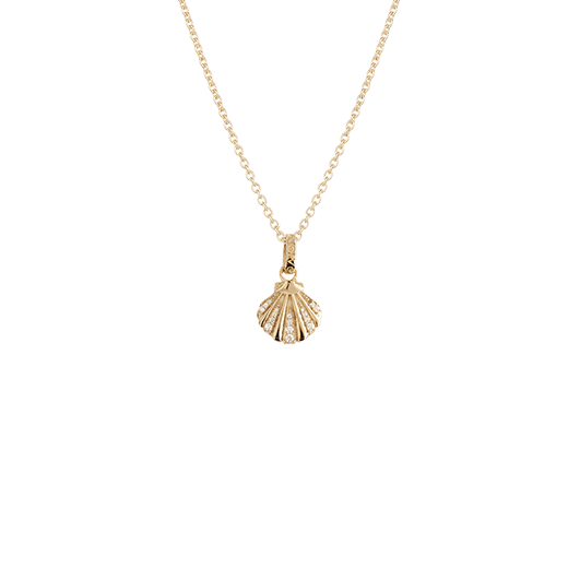 Seashell Necklace (Patient) - Gold